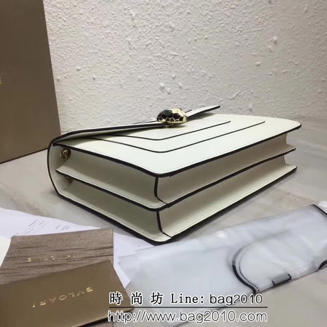 BVLGARI寶格麗 升級版牛皮 時尚百搭 單肩斜挎包 35106 FYD1153